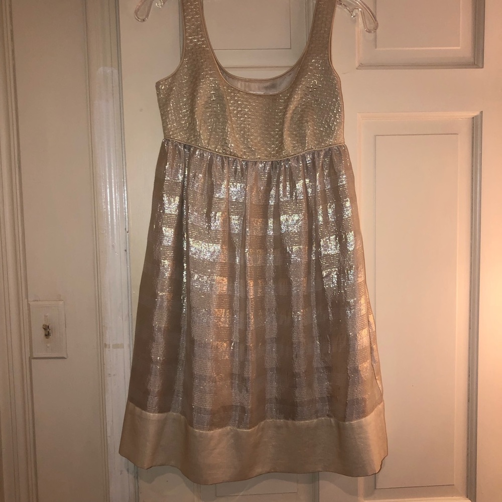 DianevonFurstenberg taupe dress size 0